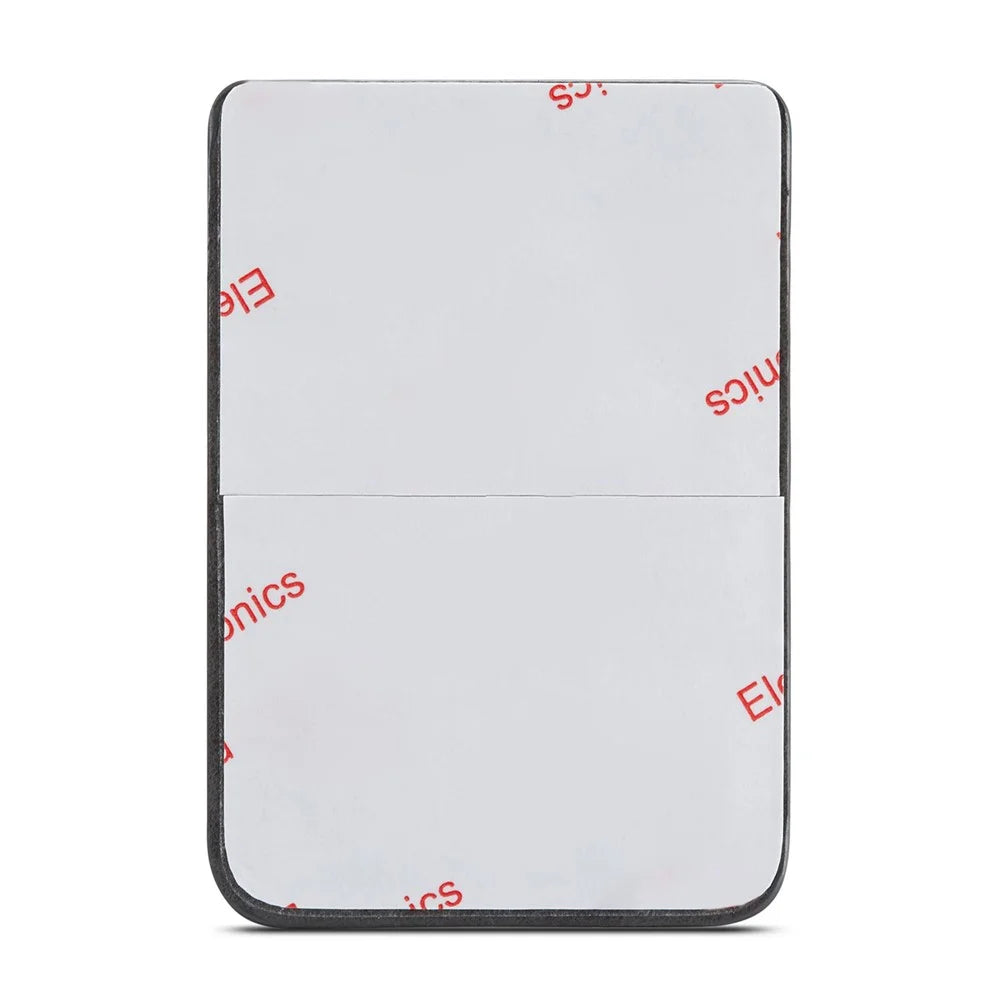 MUXMA MX112 Ring Stand Credit Card Holder Cross Texture RFID Blocking Adhesive Phone Card Holder - Red - 7