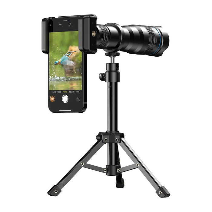 APEXEL 36XJJ020 36X Monocular Telephoto Lens Tripod Stand Set Universal Phone Camera Lens Kit for Bird Watching - 7