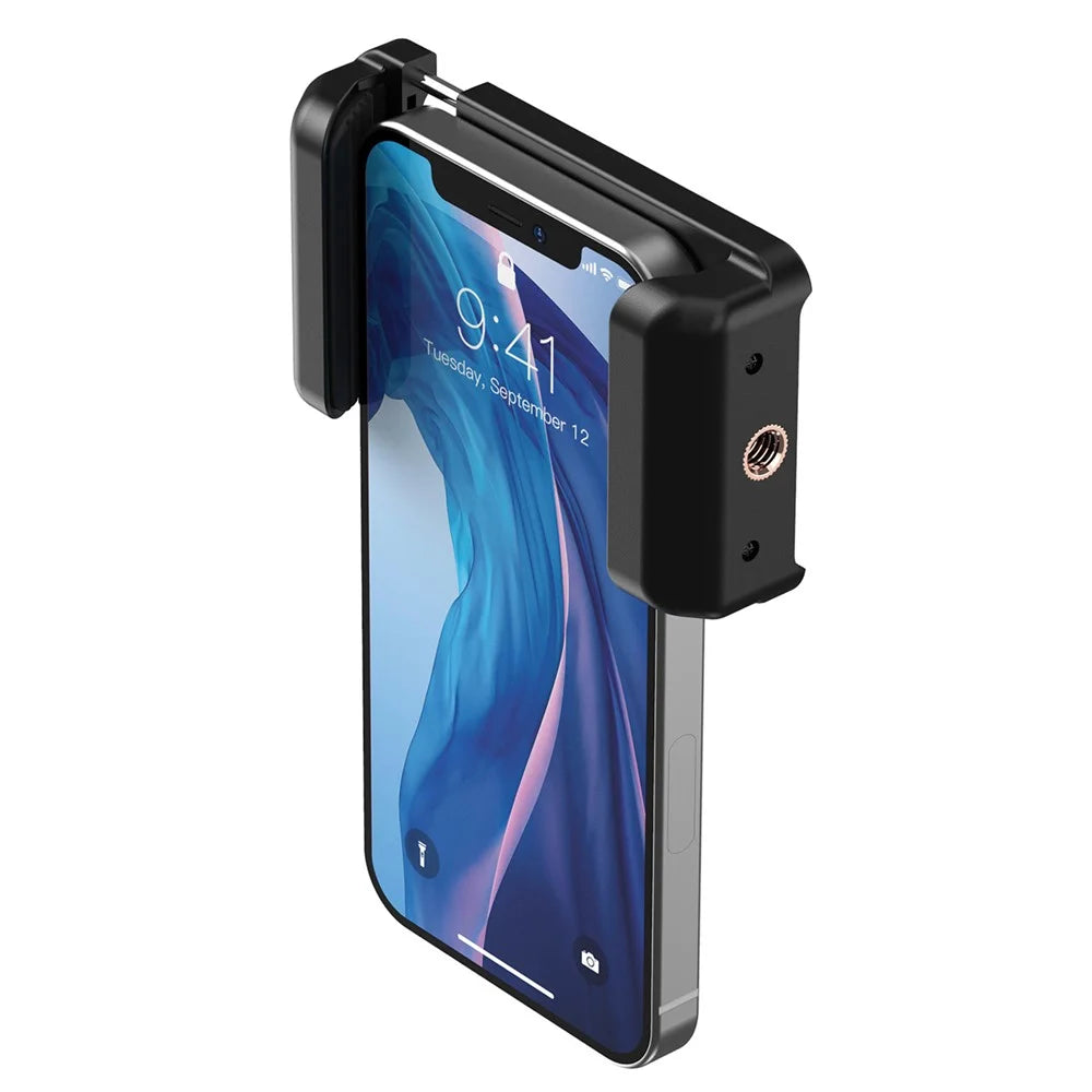 APEXEL F001 Portable Smartphone Clip Cage External Camera Clip with 1 / 4 Inch Screw Hole for Selfie Stick, Camera Stand Tripod Mount - 5