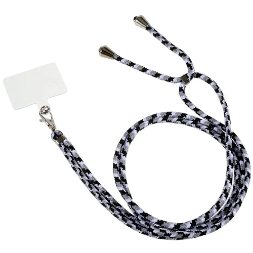 Adjustable Phone Lanyard Neck Strap ID Badge Card Holder Keychain Strap Rope - Style A - 1