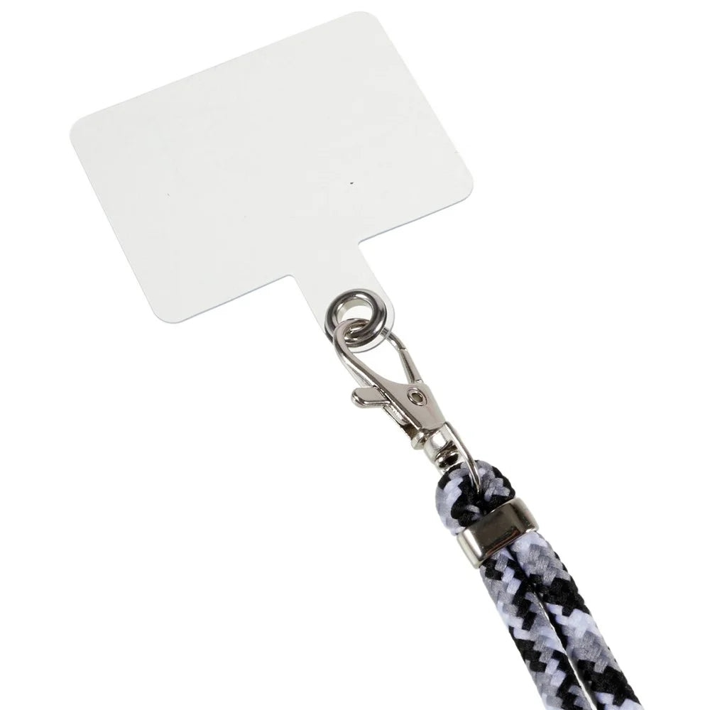 Adjustable Phone Lanyard Neck Strap ID Badge Card Holder Keychain Strap Rope - Style A - 2