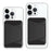DUX DUCIS Magnetic Phone Stand Cell Phone Card Holder Wallet Case - Black - 5