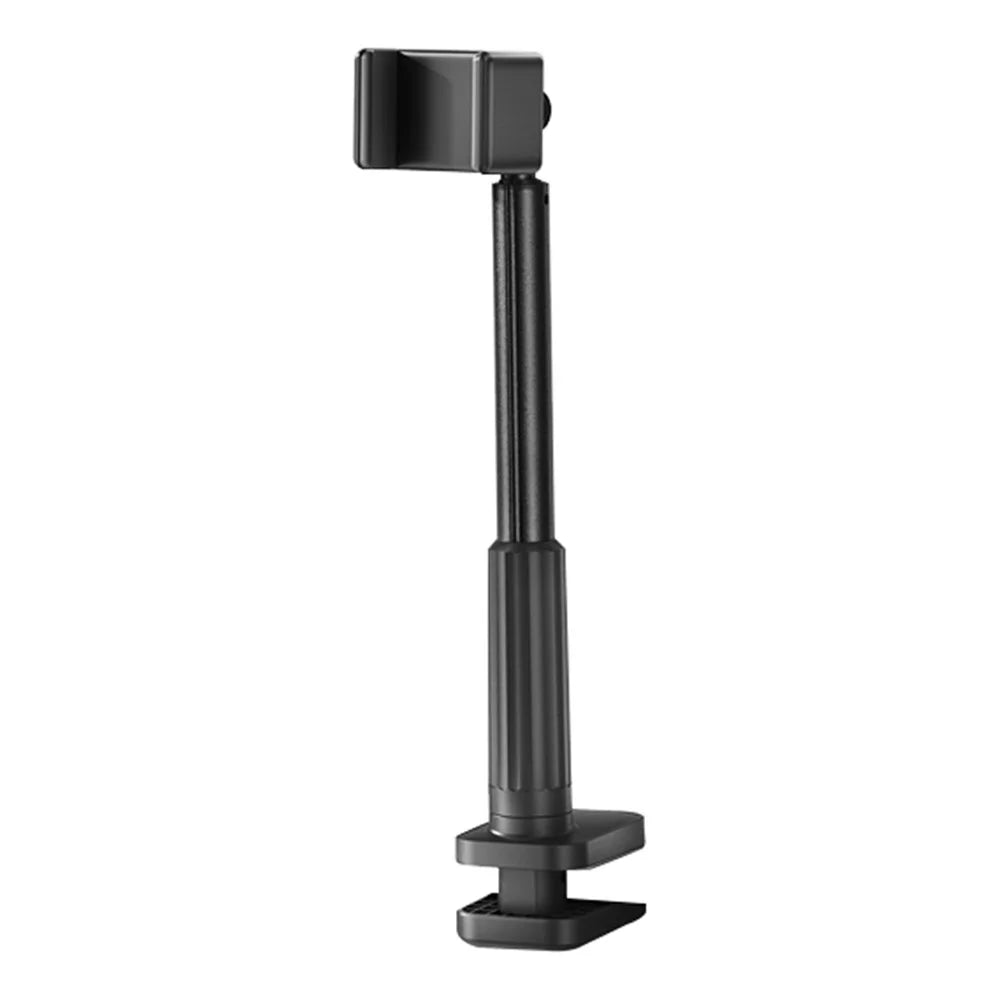 X6 Adjustable Phone Stand Bedside Desktop Cell Phone Clamp Holder for Selfie / Livestream / Video Recording - Black - 1