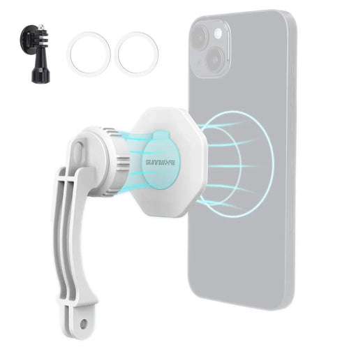 SUNNYLIFE ZJ561 2 in 1 Compatible with Magsafe Adapter Holder Magnetic Phone Mount for DJI Osmo, iPhone 12 / 13 / 14 Series - 1