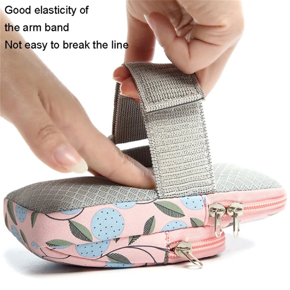 Sports Running Armband Cell Phone Holder Pouch Elastic Band Phone Storage Sleeve Bag, Size: S - 5