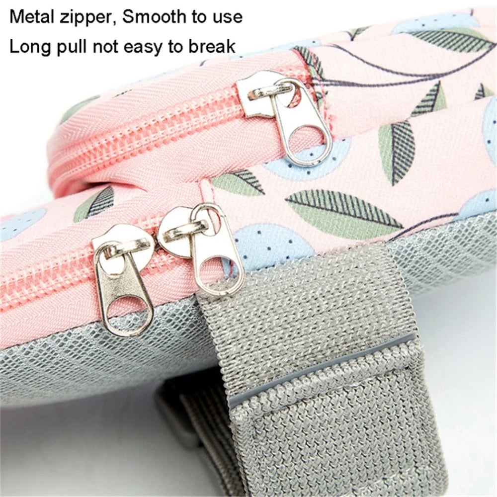 Sports Running Armband Cell Phone Holder Pouch Elastic Band Phone Storage Sleeve Bag, Size: S - 6