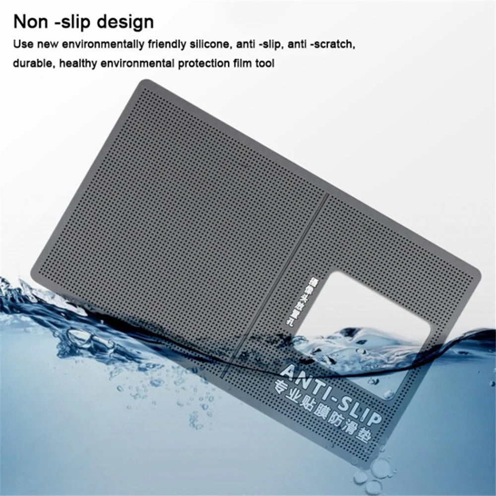 Anti-Slip Pad Sticky Gripping Pad Silicone Repair Maintenance Desk Mat for Cell Phone Repair Tools - 4