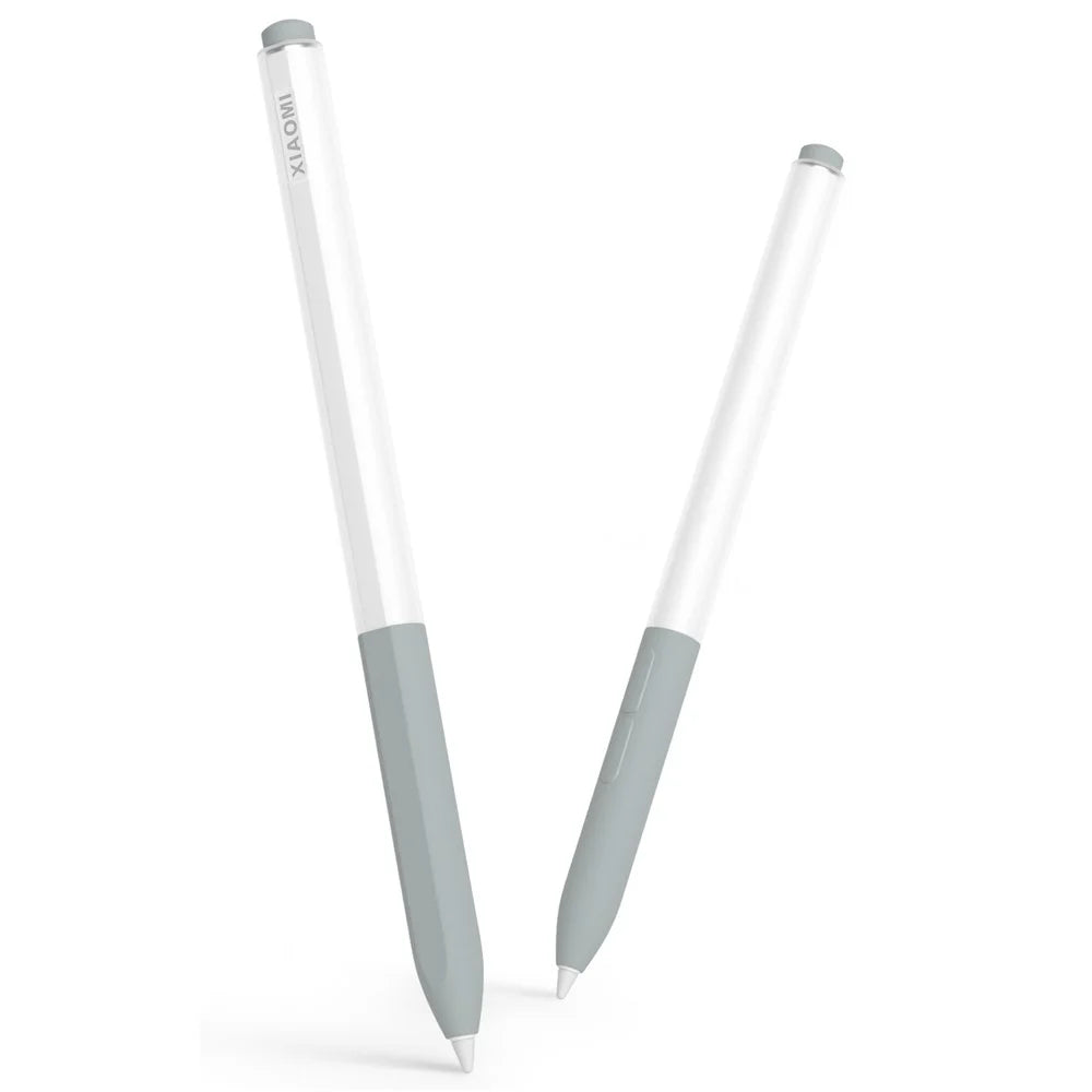 Stylus Pen Protective Sleeve for Xiaomi Smart Pen (Gen 2) , Silicone+PC Pencil Cover - Grey - 1