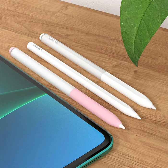 Stylus Pen Protective Sleeve for Xiaomi Smart Pen (Gen 2) , Silicone+PC Pencil Cover - Grey - 4