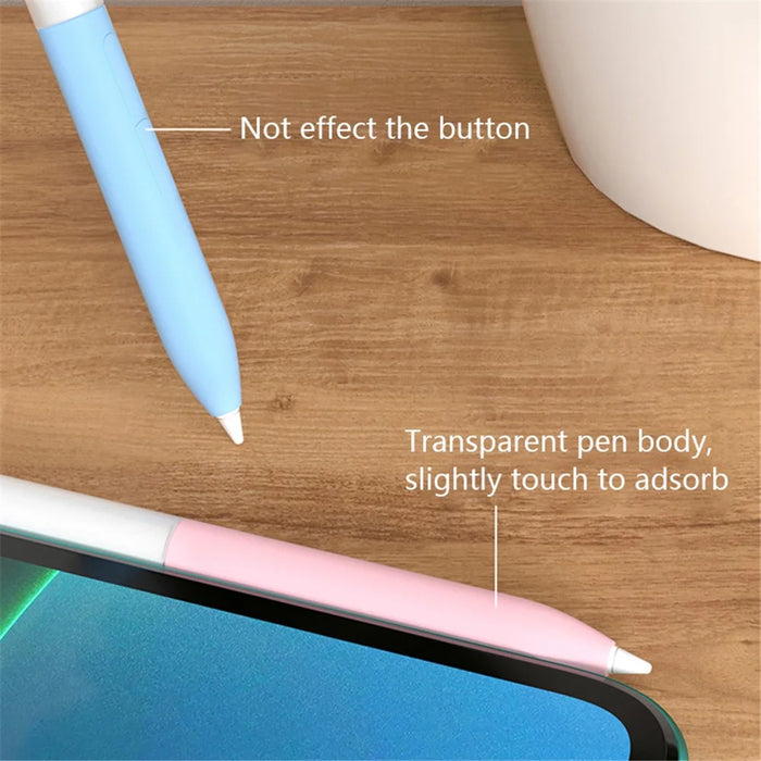 Stylus Pen Protective Sleeve for Xiaomi Smart Pen (Gen 2) , Silicone+PC Pencil Cover - Grey - 5