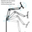 Phone Floor Stand 155cm Adjustable Metal+ABS Phone Holder Mount with Bluetooth-compatible Remote for 5.5-9cm Width Devices - Upgrade Version - 2