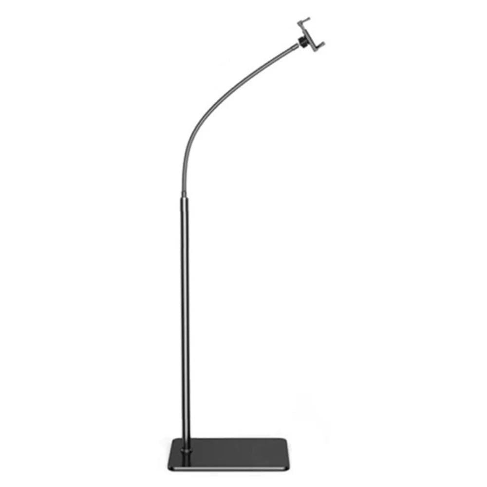 135cm Multifunctional Phone Floor Stand Metal + ABS Three-Section Adjustable Cell Phone Holder - 1
