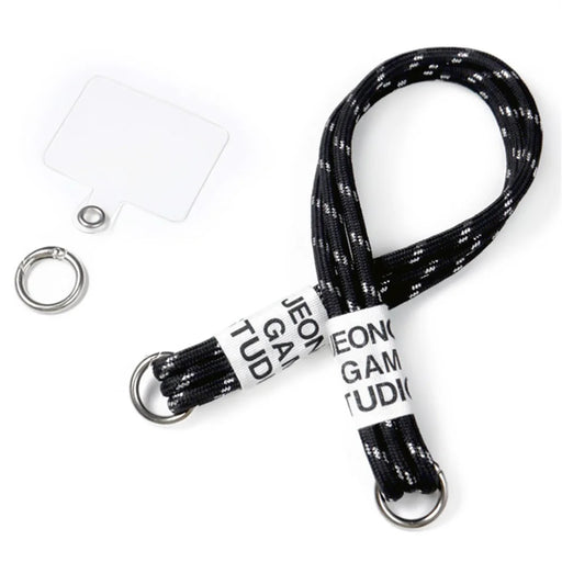 IMAK Phone Wrist Strap Detachable Cellphone Lanyard Anti-lost Wristlet Strap with Phone Patch, Short Style - Black - 1