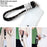 IMAK Phone Wrist Strap Detachable Cellphone Lanyard Anti-lost Wristlet Strap with Phone Patch, Short Style - Black - 4
