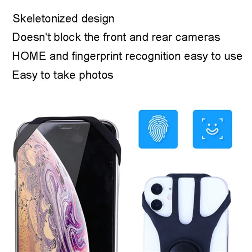 Detachable 360° Rotatable Forearm Armband Wristband Phone Holder for 4.5-7.0 inch Mobile Phone - Black - 2