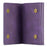 DG.MING M5 Series RFID Blocking Wallet with Zippered Pouch Multi-Layer Card Holder Coin Purse Bag - Purple - 6