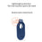 For Samsung Galaxy SmartTag 2 Protective Case Tracker Finder Silicone Cover Shell with Keychain - Black - 2