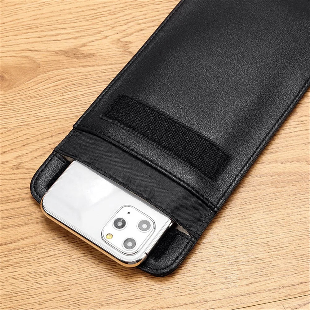 BJK-01 Size L Microfiber Signal Blocking Mobile Phone Anti-radiation Pouch Radiation Shielding Bag - 6