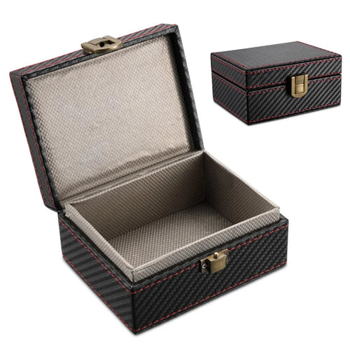 ZD-1021 11.5 x 9 x 6.2cm RFID Blocking Phone Case Carbon Fiber Signal Shielding Storage Box for Car Keys - 1