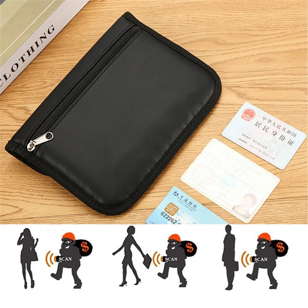 IPMI-12 RFID Signal Blocking Pouch Waterproof Key Fob Protector Pouch Cell Phone Privacy Card Protection - 3
