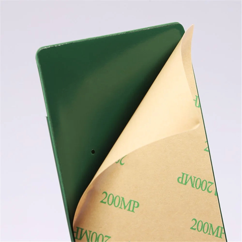 MRC029 Phone Card Holder Adhesive Stick-on Silicone Phone Wallet Card Pocket - Blackish Green - 4