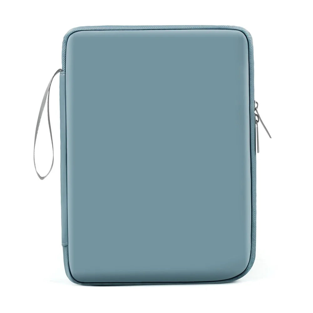 Universal 12.9 inch Tablet Sleeve Bag Water Resistant Carrying Case with Strap - Blue - 1