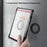 NILLKIN SnapHold Ultra Magnetic Sticker Self-adhesive Tablet Wall Mount Stand - Black - 4