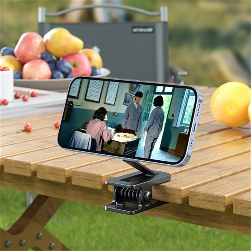 Car Mount Stable Clip-On Bottom Magnetic Phone Holder for Desk - 7
