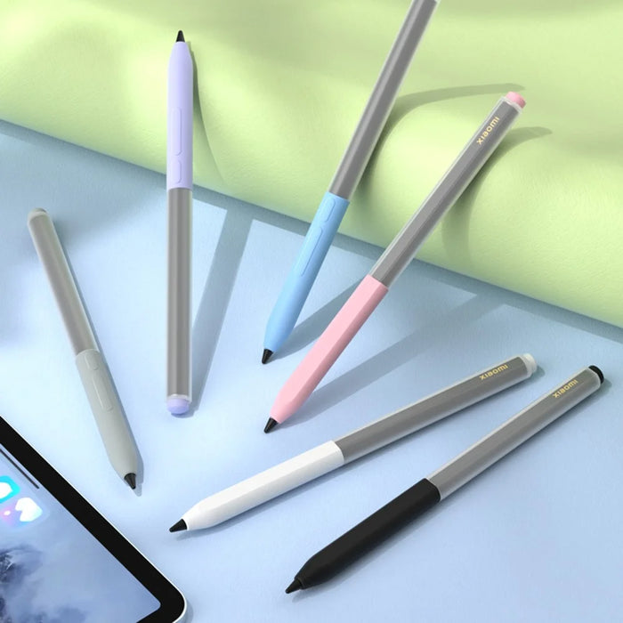 For Xiaomi Smart Pen (3rd Generation) Silicone Sleeve Stylus Pencil Protective Case - Sky Blue - 4
