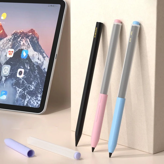 For Xiaomi Smart Pen (3rd Generation) Silicone Sleeve Stylus Pencil Protective Case - Sky Blue - 5