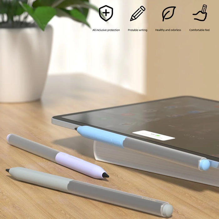 For Xiaomi Smart Pen (3rd Generation) Silicone Sleeve Stylus Pencil Protective Case - Sky Blue - 6