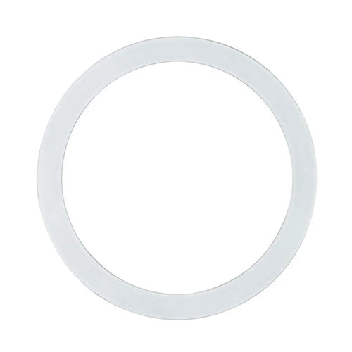 Phone Back Adapter Ring Self-Adhesive Iron Ring for Magnetic Wireless Charger - White - 1