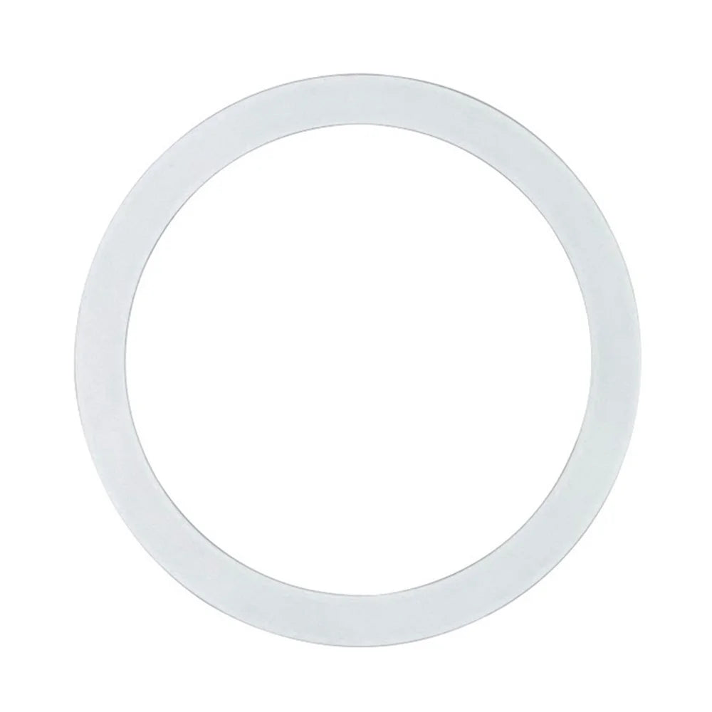 Phone Back Adapter Ring Self-Adhesive Iron Ring for Magnetic Wireless Charger - White - 1