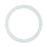 Phone Back Adapter Ring Self-Adhesive Iron Ring for Magnetic Wireless Charger - White - 1
