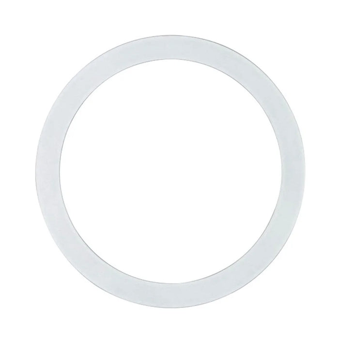 Phone Back Adapter Ring Self-Adhesive Iron Ring for Magnetic Wireless Charger - White - 1