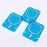 10Pcs Metal Plate for Phone Wireless Charging Rectangle Magnet Sticker with Adhesive - 3