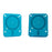 10Pcs Metal Plate for Phone Wireless Charging Rectangle Magnet Sticker with Adhesive - 4