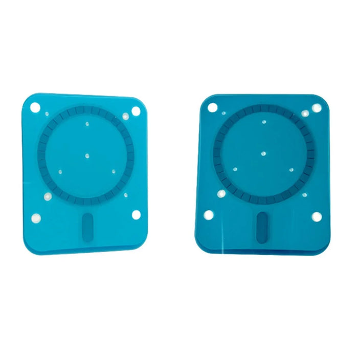 10Pcs Metal Plate for Phone Wireless Charging Rectangle Magnet Sticker with Adhesive - 4
