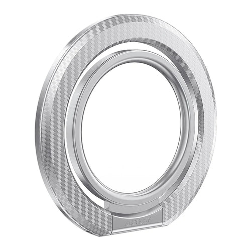 ACEFAST P1 For iPhone 15 / 14 / 13 / 12 Series Magnetic Ring Holder Aluminum Alloy Kickstand - Silver - 1