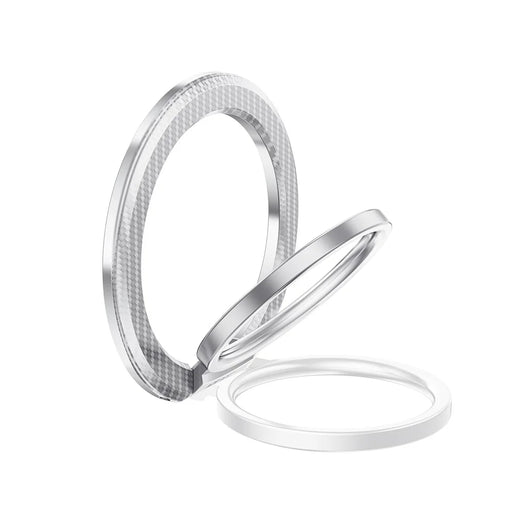 ACEFAST P1 For iPhone 15 / 14 / 13 / 12 Series Magnetic Ring Holder Aluminum Alloy Kickstand - Silver - 2