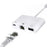 Type-C to RJ45 + USB + Type-C OTG Adapter Cable - 4