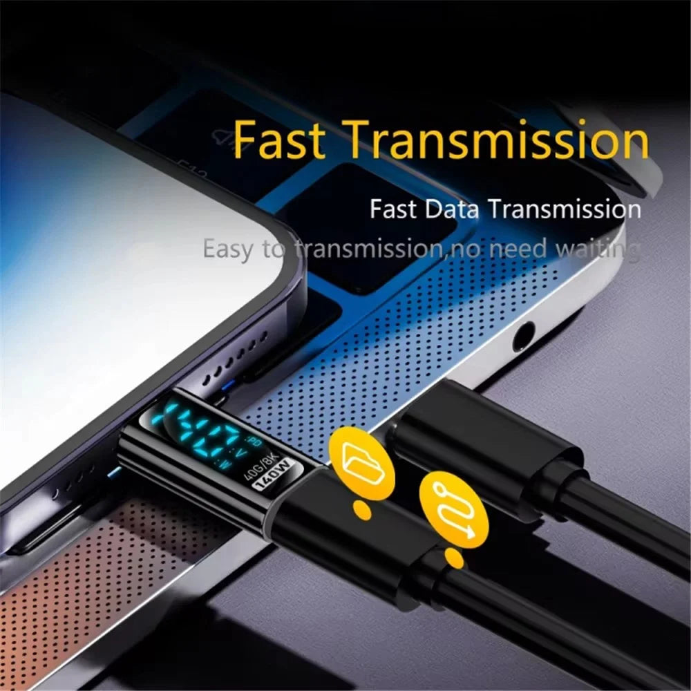 For iPhone Female Adapter to USB-C Male 35W Fast Charging Converter Support 480Mbps Data Transfer - 2