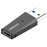ADS-613 USB Male Adapter to Type-C Female 10Gbps Fast Data Transfer Converter - Tarnish - 1