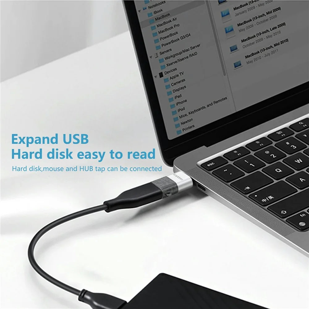 EARLDOM OT73 USB Female to Micro Male OTG Adapter Android Phone Tablet U-Disk Mouse Connector - 6