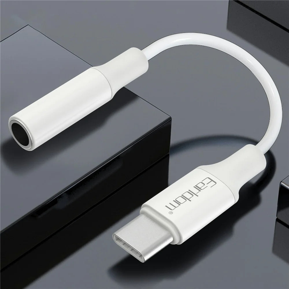 EARLDOM OT79 Type-C Male to 3.5mm Female Headphone Connection Adapter - 7