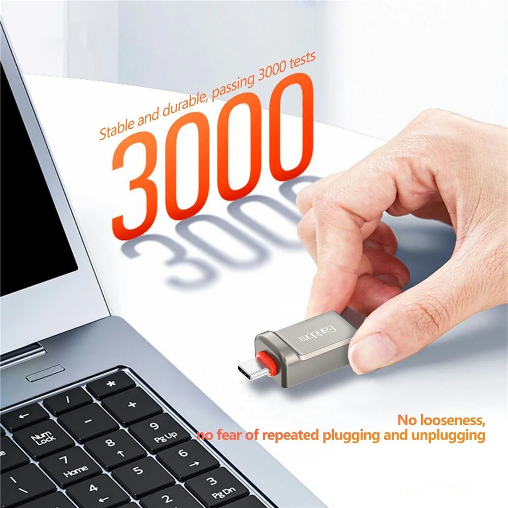 EARLDOM OT89C Type-C OTG Adapter USB-A 3.0 Female to USB-C Male Converter - 3