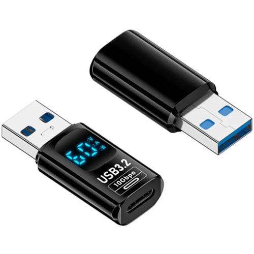 60W 10Gbps Digital Display Adapter Type-C to USB-A Female to Male Mini Converter - 1
