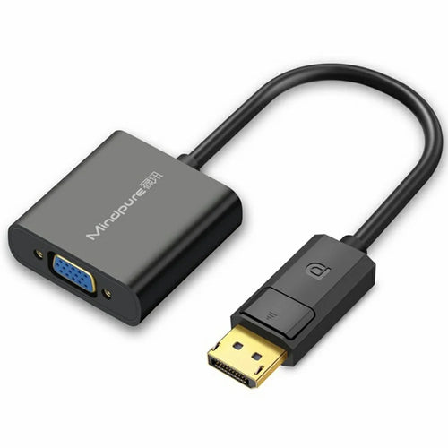 MINDPURE AD005 DP to VGA Adapter DP Male to VGA Female 1080P Converter Dongle - 1