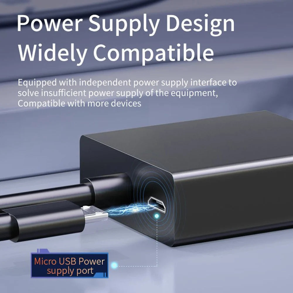 MINDPURE AD013 1920x1080P 60Hz DVI to VGA Male to Female Adapter Cable for Projectors Monitors - 3