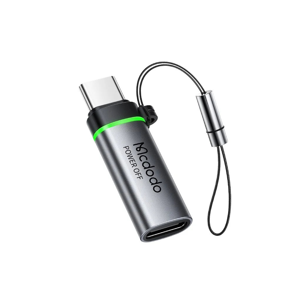 MCDODO OT-2450 USB-C to USB-C 100W Auto Power Off Adapter Data Transmission - 1